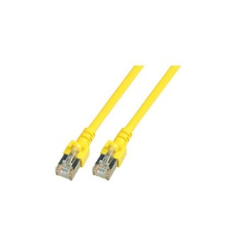 Кабел FTP EFB Elektronik, 3m, Cat 5E, пач-кабел, жълт | JAR Computers EFB Elektronik RJ45 F/UTP Cat.5e 3m yellow K5463.3