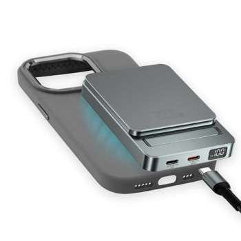 4smarts onestyle magsafe powerbank 5000mah сив