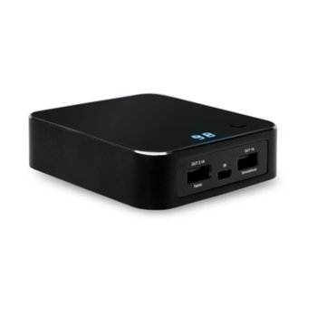 Външна батерия /power bank/ EDNET 31891, 7800mAh, LED индикатор, черна | JAR Computers EDNET 31891 Power bank 7800mAh
