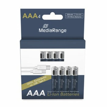 Батерии литиеви MediaRange MRBAT160, AAA, 1.5V, 500mAh, 4бр. в опаковка | JAR Computers MediaRange MRBAT160 4бр.