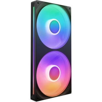 Комплект вентилатори NZXT F280 Black RGB Core