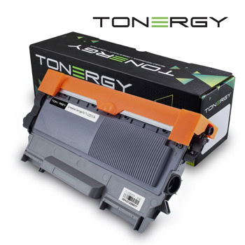 Тонер касета за Brother HL 2130 Series/2200 Series/MFC 7360N/7360Ne/7460DN/7470D/7860DN/7860DW/DCP 7055/7055W/7057/7057E/7060D/7060N/7060N/7065DN/7070DW - Black - TN2220-5.2K - Tonergy - Неоригинална, заб.: 5200 брой копия, с чип | JAR Computers Тонер касета за Brother TN2220-5.2K