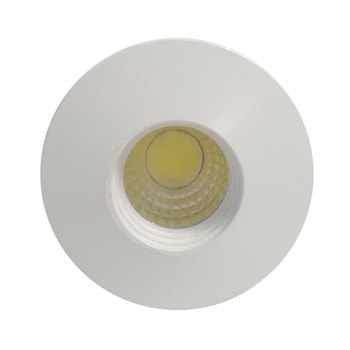 LED луна за вграждане Elmark, 99JR1203WW/WH, 3W, 12V, защита IP20, 2700-3000K, топло бяла | JAR Computers Elmark 99JR1203WW/WH