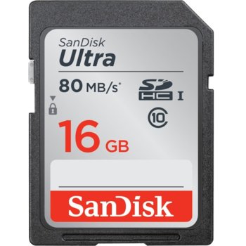 SANDISK Ultra SDHC 16GB SDSDUNC-016G-GN6IN