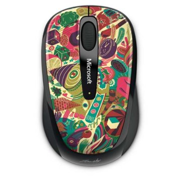 Microsoft Wireless Mobile Mouse 3500 Artist Zansky