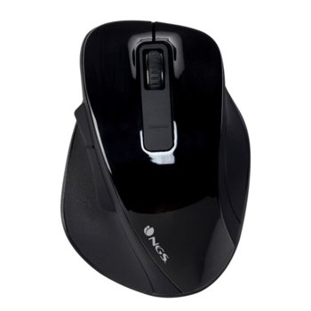 Мишка NGS Bow, 1600 dpi, безжична, USB, черна | JAR Computers NGS Bow black
