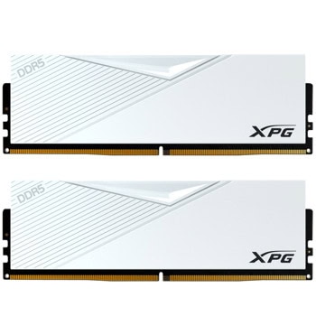Памет 32GB (2x16GB) DDR5 6400MT/s, A-Data XPG Lancer White, AX5U6400C3216G-DCLAWH, 1.4V | JAR Computers A-Data XPG Lancer 2x16G DDR5 AX5U6400C3216G-DCLAWH