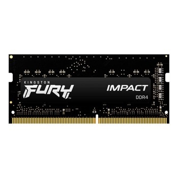 Памет 32GB DDR4 3200MT/s, SO-DIMM, Kingston HyperX FURY Impact (KF432S20IB/32), 1.2V | JAR Computers Kingston KF432S20IB/32