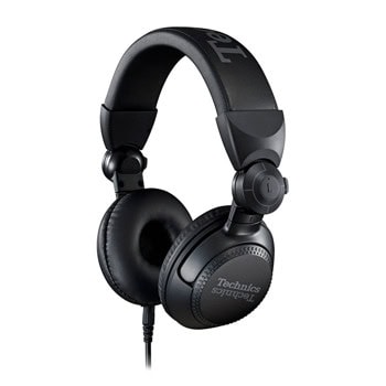 Слушалки Technics EAH-DJ1200, 3.5mm жaк, 40mm говорители, 8-30 000 Нz честотен диапазон, 45 ohms, черни | JAR Computers Слушалки Technics EAH-DJ1200
