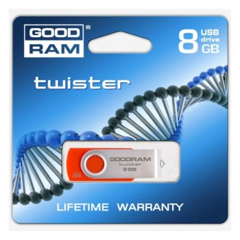 8GB GOODDRAM Twister, Red