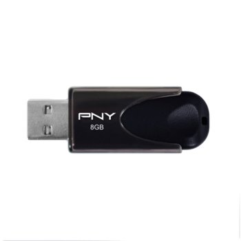 Памет 8GB USB Flash Drive, PNY Attache 4, USB 2.0 | JAR Computers 8GB PNY Attache 4 USB 2.0 FD8GBATT4-EF
