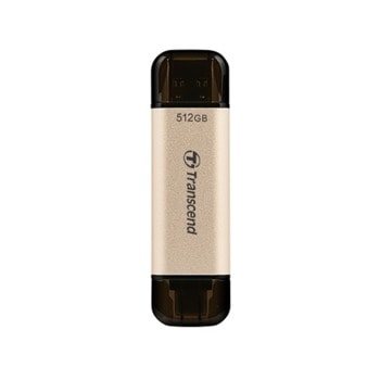 Памет 512GB USB Flash Drive, Transcend JetFlash 930C, USB Type-A 3.2 Gen 1/USB Type-C, златиста | JAR Computers Transcend JetFlash 930C 512GB TS512GJF930C