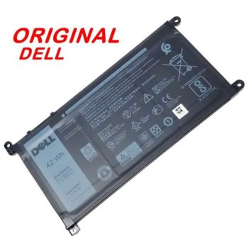 Батерия (оригинална) за лаптоп Dell Chromebook 11 3180 3189, съвместима с Chromebook 11 3180/3181/3189, 11.4V, 42Wh, | JAR Computers ОРИГИНАЛНА DELL Chromebook 11 3180 3189 51KD7