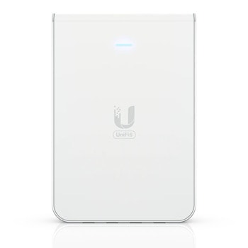 Точка за достъп Ubiquiti U6-IW, 5300Mbps, 2.4 GHz (573 Mbps)/ 5 GHz (4800 Mbps), 4x LAN, 1x PoE | JAR Computers Ubiquiti U6-IW