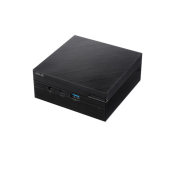 Настолен компютър Asus Mini PC (PN61-BB7011MD), четириядрен Whiskey Lake Intel Core i7-8565U 1.80/4.60 GHz, DDR4, SATA III, USB 3.1 Gen2 Type-C, Free DOS | JAR Computers Asus Mini PC PN61-BB7011MD