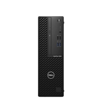 Настолен компютър Dell Optiplex 3080 SFF (N216O3080SFFAC), шестядрен Comet Lake Intel Core i5-10505 3.2/4.6 GHz, 8GB DDR4, 256GB SSD, 4x USB 3.2, Windows 10 Pro | JAR Computers Dell Optiplex 3080 SFF