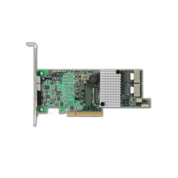 RAID контролер LSI MegaRAID SAS 9266-8i, PCI-E 2.0 към 2x Mini-SAS (SFF8087), SATA/SAS 6Gb/s, 2 портов, 1GB RAM, поддържа RAID 0, 1, 5, 6, 10, 50, and 60 | JAR Computers LSI MegaRAID SAS 9266-8i LSI00295