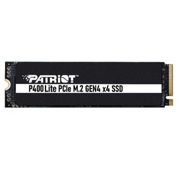 Памет SSD 250GB, Patriot P400 Lite, NVMe, M.2 (2280), скорост на четене до 3200MB/s, скорост на запис до 1300MB/s | JAR Computers Patriot P400 Lite 250GB P400LP250GM28H