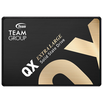 Памет SSD 1TB TeamGroup QX (T253X7001T0C101), SATA 6Gb/s, 2.5"(6.35cm), скорост на четене до 530MB/s, скорост на запис до 470MB/s | JAR Computers TeamGroup QX 1TB SATA 2.5" T253X7001T0C101