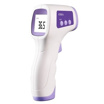 Термометър Xmart KT8016, инфрачервен, LCD дисплей, 2 режима на работа, бял/лилав | JAR Computers Xmart KT8016