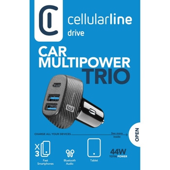 Cellularline Car Multipower Trio IT9367