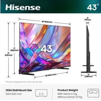 Hisense 43E7S