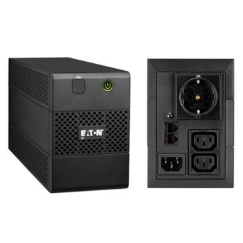 UPS EATON 5E 850i USB (DIN), 850VA/480W, Line Interactive image