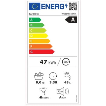 Samsung WW80T504DAX/S7