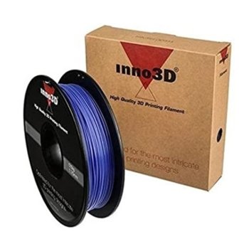 Консуматив за 3D принтер Inno3D, PLA Blue, 1.75mm, син, 500g, пакет от 5 броя | JAR Computers Inno3D PLA Blue - 5 pcs pack 3DP-FP175-BL05