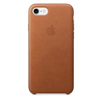 Apple iPhone 7 Leather Case - Saddle Brown