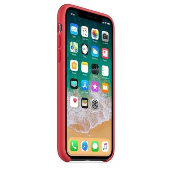 Apple iPhone X Silicone Case Red Raspberry MRG12ZM