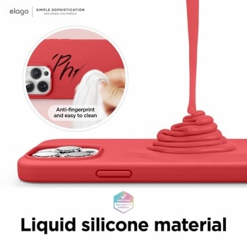 Elago Soft Silicone Case ES13SC61PRO-RD
