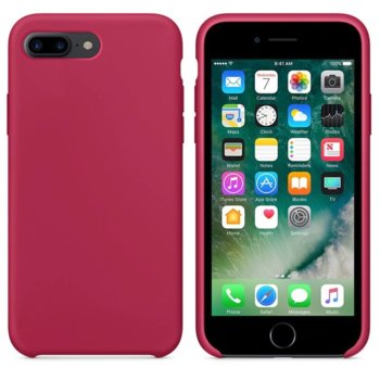 Силиконов гръб iPhone 7/8 Plus Розов Soft touch