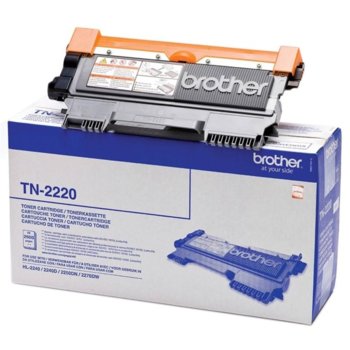 Тонер касета за Brother HL 2240/2250, Black - P№ TN2220 - заб.: 2600 брой копия | JAR Computers КАСЕТА ЗА BROTHER HL 2240/2250 - P№ TN2220