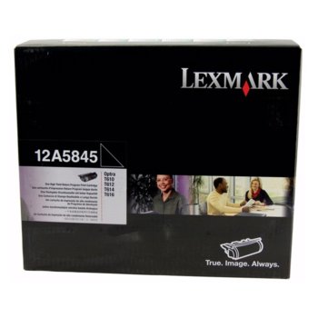 КАСЕТА ЗА LEXMARK OPTRA T 610/612/614/616 - Return program cartridge - P№ 12A5845 - заб.: 25000k | JAR Computers КАСЕТА ЗА LEXMARK OPTRA T 610/n.612.614.616.222