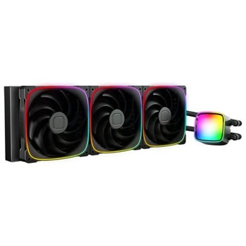 Водно охлаждане за процесор Geometric Future Eskimo Pro 420 Black, съвместимост със сокети Intel LGA 1851/1700/1200/115X/2011/2066 & AMD AM5/AM4 | JAR Computers Geometric Future Eskimo Pro 420 Black