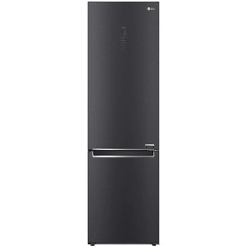 Хладилник с фризер LG GBB92MCAXP, клас C, 384 л. общ обем, свободностоящ, 172 kWh/годишно разход на енергия, Total No Frost, FRESHBalancer, FRESHConverter, LINEARCooling, DoorCooling, черен image