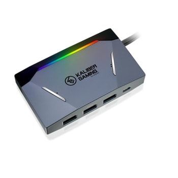 Адаптер ATEN IOGEAR KeyMander 2 3Play, за клавиатура и мишка към компютър и/или конзола | JAR Computers Адаптер ATEN IOGEAR KeyMander 2 3Play