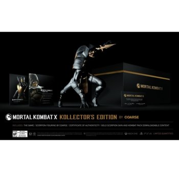 Mortal Kombat X Collectors Edition Coarse