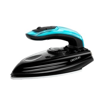 Парна ютия Cecotec FastFurious 4000 Travel, до 20 г/мин непрекъсната пара, парен удар до 65 г., Turbo Slide плоча, 1200W, черна | JAR Computers Cecotec FastFurious 4000 Travel