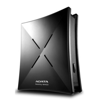 Твърд диск 1500GB A-Data NH03, 3.5" (8.89 cm), външен, черен, USB3.0 - до 140 MB/sec скорост на четене/запис, 3г. | JAR Computers 1500GB A-Data NH03
