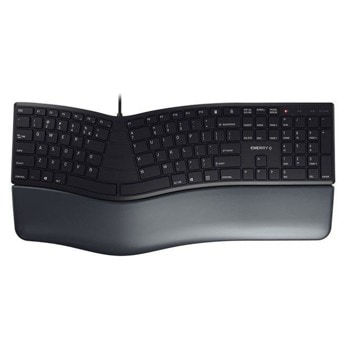 Клавиатура Cherry KC 4500 ERGO, черна, USB | JAR Computers Cherry JK-4500EU-2