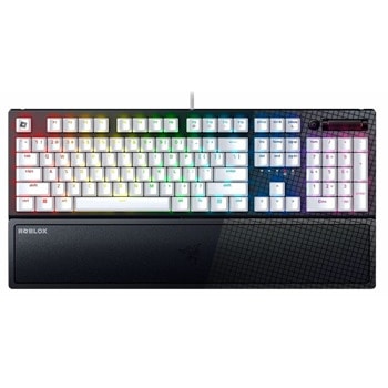 Клавиатура Razer BlackWidow V3 Roblox Ed. (RZ03-03542800-R3M1), гейминг, механична, Razer Green зелени суичове, Razer Chroma подсветка, черна, USB | JAR Computers Razer BlackWidow V3 Roblox Ed. RZ03-03542800-R3M1