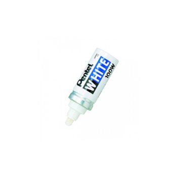 Маркер Pentel X100W, бял, 6.6 mm, за различни повърхности | JAR Computers Pentel X100W