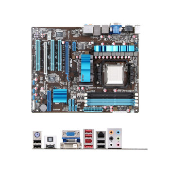 Дънна платка Asus M4A785TD-V EVO, AMD 785G, AM3 (up to 140W), DDR3, VGA+2xPCI-E (HDMI & DVI), SB7.1, Lan1000, SATA RAID 0,1,10, eSATA, 2x1394, ATX | JAR Computers Asus M4A785TD-V EVO