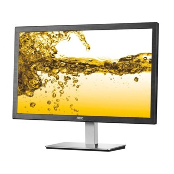 Монитор AOC I2476VXM, 23.8"(60.45 cm) IPS панел, FullHD, 5ms, 20000000:1, 250 cd/m2, HDMI, VGA | JAR Computers Монитор AOC I2476VXM