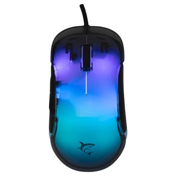 Мишка White Shark MORDRED-B, оптична (12800 dpi), USB, черна, гейминг, RGB подсветка | JAR Computers White Shark MORDRED-B