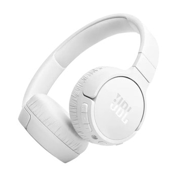 Слушалки JBL Tune 670NC, безжични, микрофон, 32mm драйвери, адаптивно шумопотискане, Bluetooth, до 44 часа време на работа, 3.5mm жак, бели | JAR Computers Слушалки JBL Tune 670NC бели
