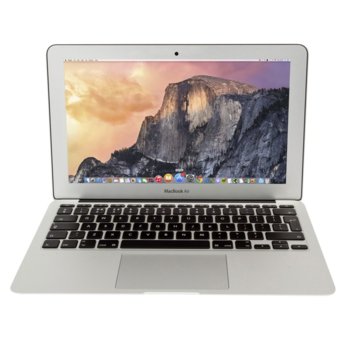 Лаптоп Apple MacBook Air 13 (MQD32ZE/A), двуядрен Broadwell Intel Core i5-5350U 1.8/2.9GHz, 13.3" (33.78 cm) LED дисплей(Thunderbolt), 8GB LPDDR3, 128GB SSD, 2x USB 3.0, MacOS X Sierra, 1.35kg | JAR Computers Apple MacBook Air 13 MQD32ZE/A