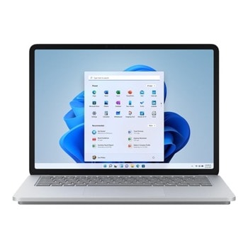 Лаптоп Microsoft Surface Laptop Studio (THR-00009)(сребрист), четириядрен Tiger Lake Intel Core i5-11300H 3.1/4.4 GHz, 14.4" (36.58 cm) 120 Hz touchscreen PixelSense Flow, USB-C (Thunderbolt 4), 16GB LPDDR4X, 256GB SSD, Win11 Home | JAR Computers Microsoft Surface Laptop Studio THR-00009